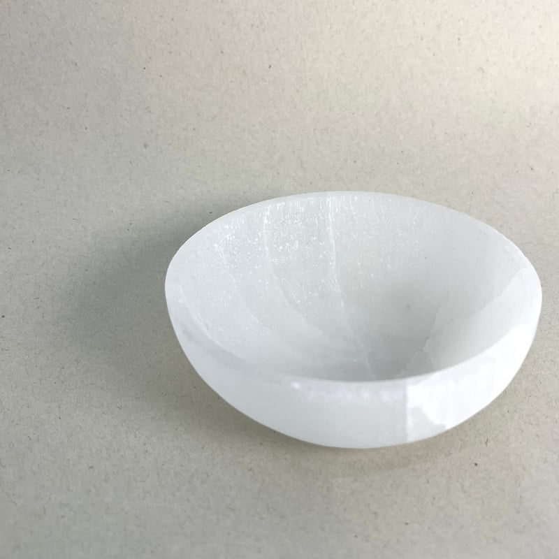 セレナイトの浄化用ボウル | 仲沢商店