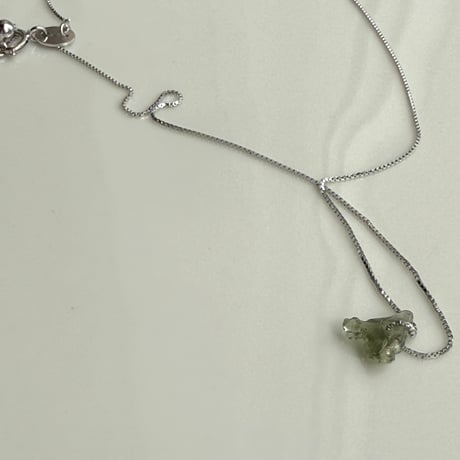 Moldavaite necklace