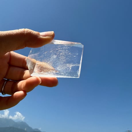 クリスタルカット　レムリアン水晶