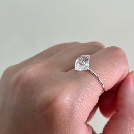 Herkimer Diamond Ring