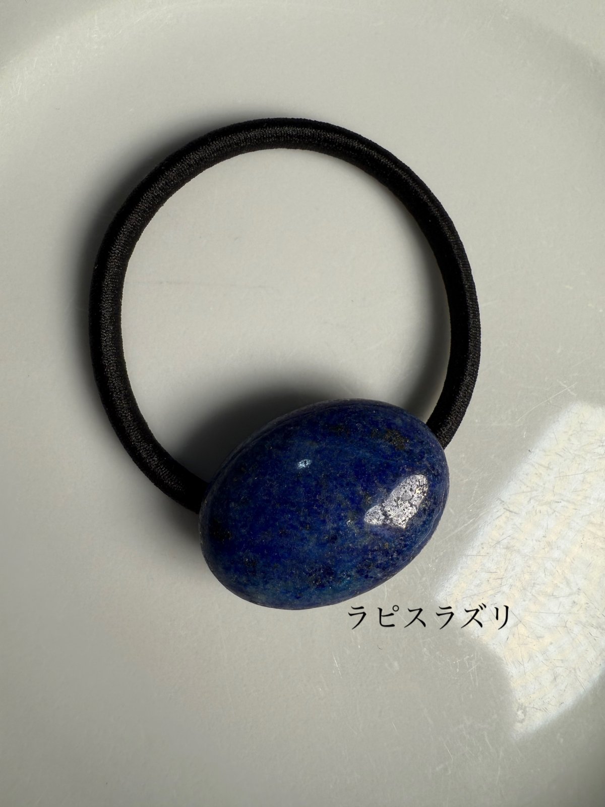 コレットマルーフ　天然石ヘアゴム 美品 コレットマルーフ [Colette Malouf] レア 勾玉風ヘアゴム