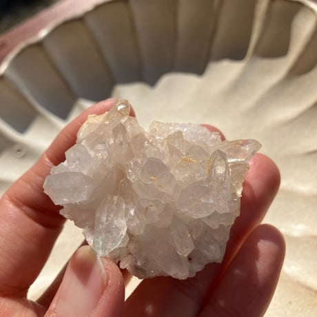 ヒマラヤマニカラン水晶クラスター44g