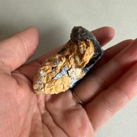 モリオン原石②51g斧石付き