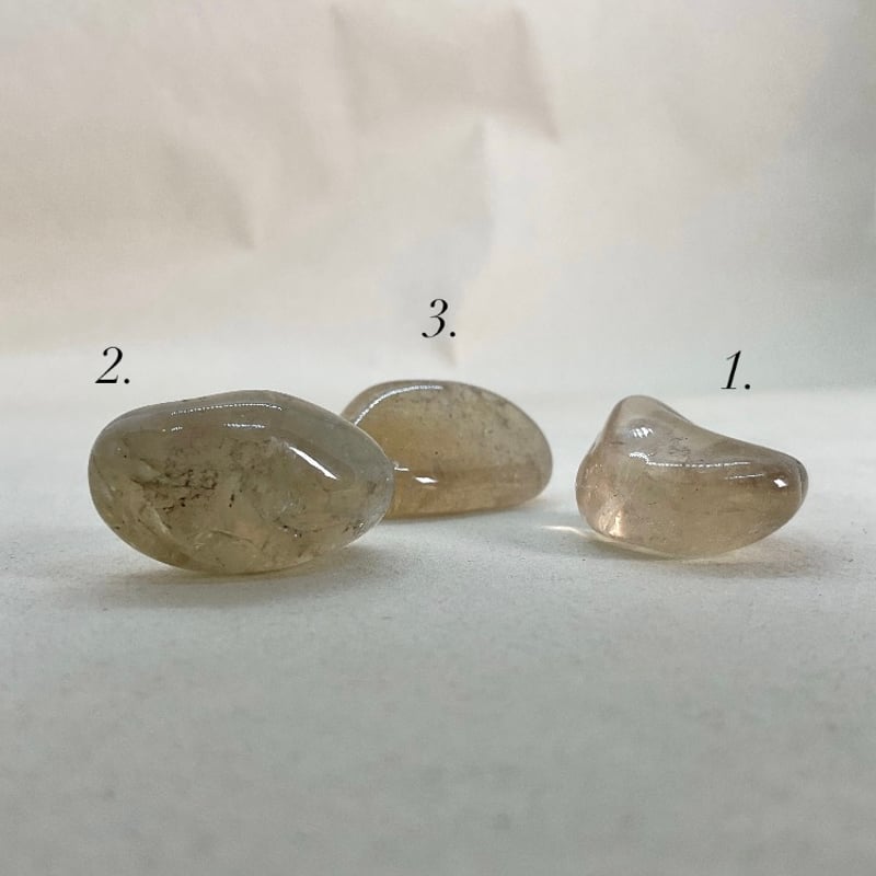 天然シトリン（非加熱）タンブル｜1点バラ売り | 仲沢商店