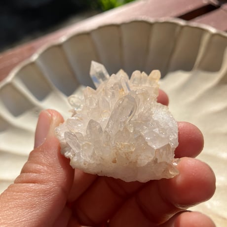 ヒマラヤマニカラン水晶クラスター44g