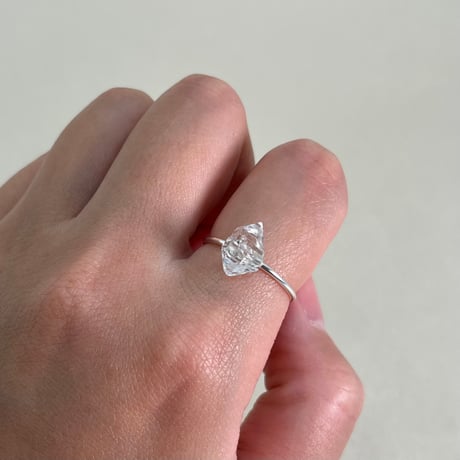 Herkimer Diamond Ring