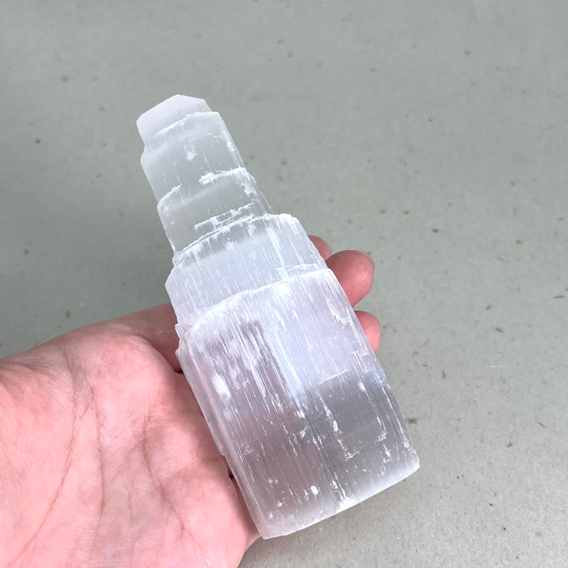 セレナイト タワー状原石 | 仲沢商店