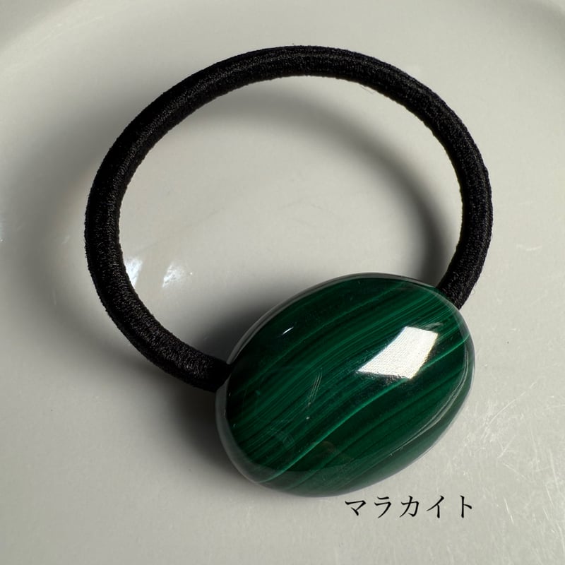 天然石のヘアゴム | 仲沢商店