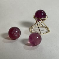 フローライト紫系1個