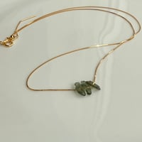 Moldavaite necklace