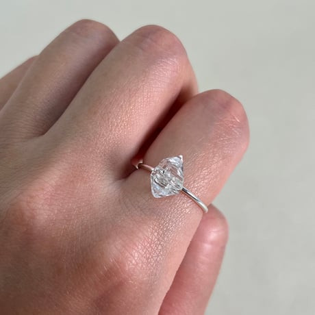 Herkimer Diamond Ring