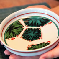 色絵南天文台鉢