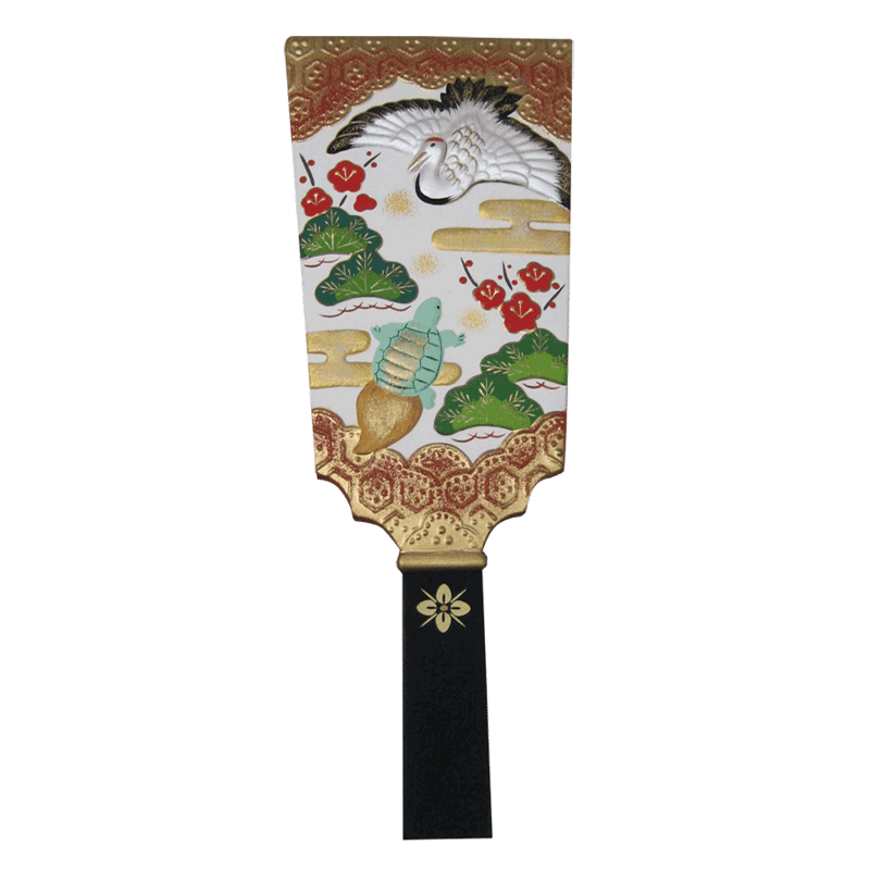 8620須はら錦彩羽子板（白） | 優しい食卓OnlineShop