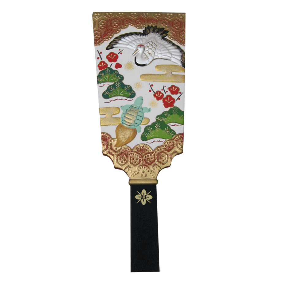 8620須はら錦彩羽子板（白） | 優しい食卓OnlineShop