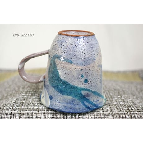藁灰釉のマグ（大きめ）
