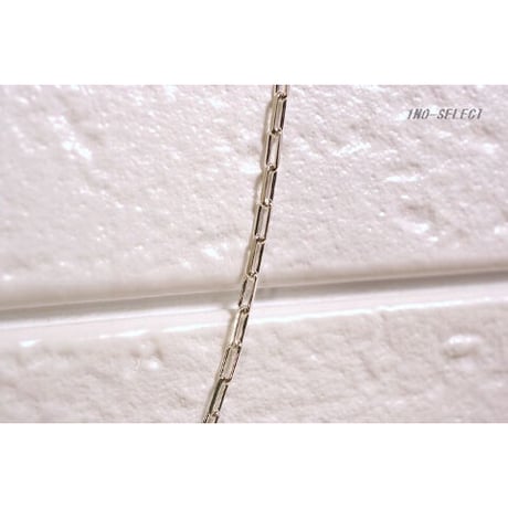 シルバー　アヅキ・チェーン／45cm（単品購入不可）