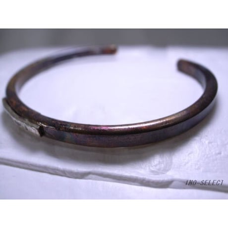 銅とシルバーのバングル　　　　　　　　　Copper／GC-BCO-001