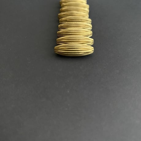 [ 4pcs ] 真鍮 デザインパーツ 20mm ビーズ オーバル チューブ ロング ブラス チャーム メタル パーツ tp-10088