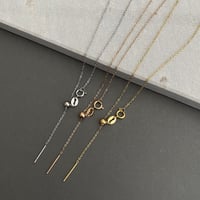 SUS 316L あずきチェーン スライド 45cm サージカルステンレス アジャスター ネックレス p-2119204