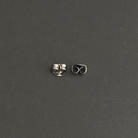[ 20個 ] 316L ピアス キャッチ 5mm サージカルステンレス パーツ p-2119132