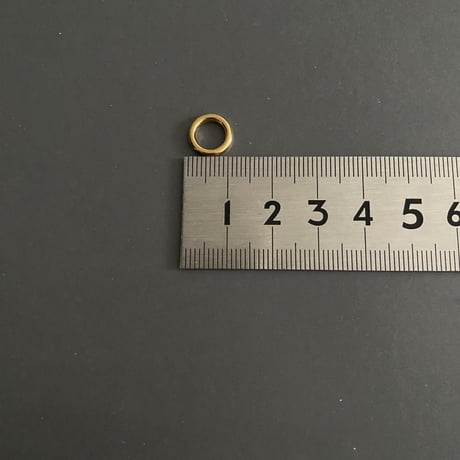 [ 4pcs ] SS 10mm サークル リング [ ゴールド / シルバー ] シームレス サージカルステンレス チャーム メタル リングパーツ p-2119255