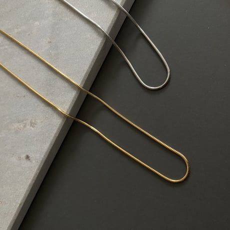 SUS スネークチェーン ネックレス 50cm × 1.5mm サージカルステンレス p-2119201