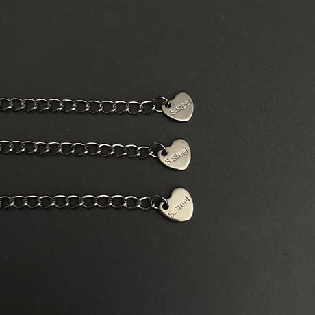 [ 3本セット ] アジャスター ハート 5cm サージカルステンレス 調節 延長 p-2119112