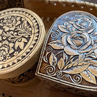 白樺の木の皮で作ったロシアの小物入れ