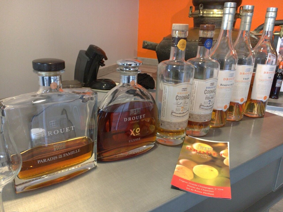 Cognac DROUET Lot ♯1960 Demijohn pour BAR DORAS