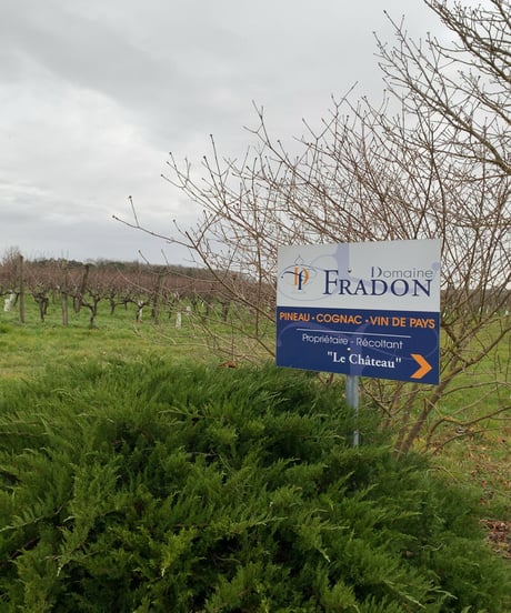 Domaine FRADON Extra Vieux Pineau des Charentes pour BAR DORAS 216本限定 (500ml/17.5%vol)