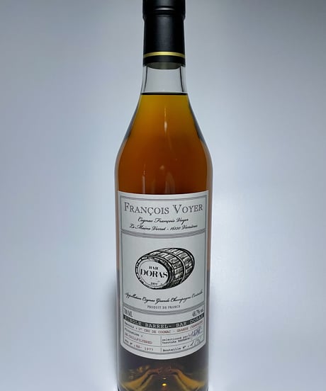 Cognac François VOYER 1977 pour BAR DORAS 96本限定 (700ml / 48.7%vol )