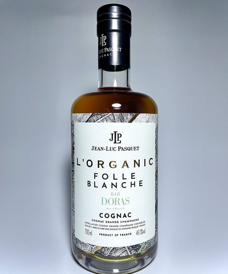 Cognac PASQUET L’ Organic Folle Blanche L.Ⅻ pour BAR DORAS 240本限定 (700ml/49.3%vol)