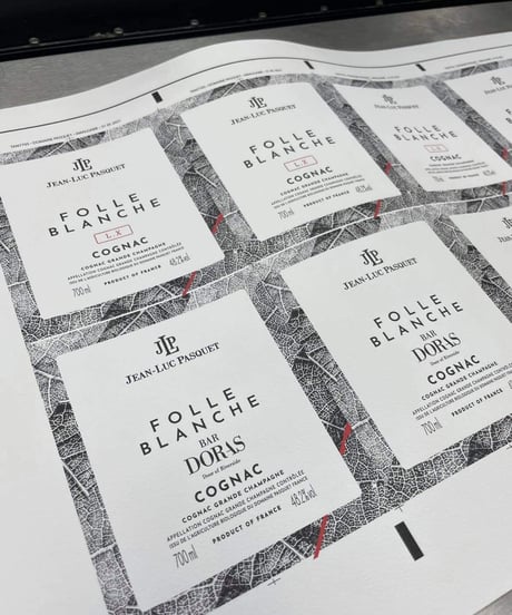 Cognac Jean-Luc PASQUET  L’Organic Folle Blanche pour BAR DORAS 180本限定