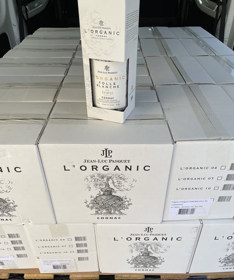 Cognac PASQUET L’ Organic Folle Blanche L.Ⅻ pour BAR DORAS 240本限定 (700ml/49.3%vol)