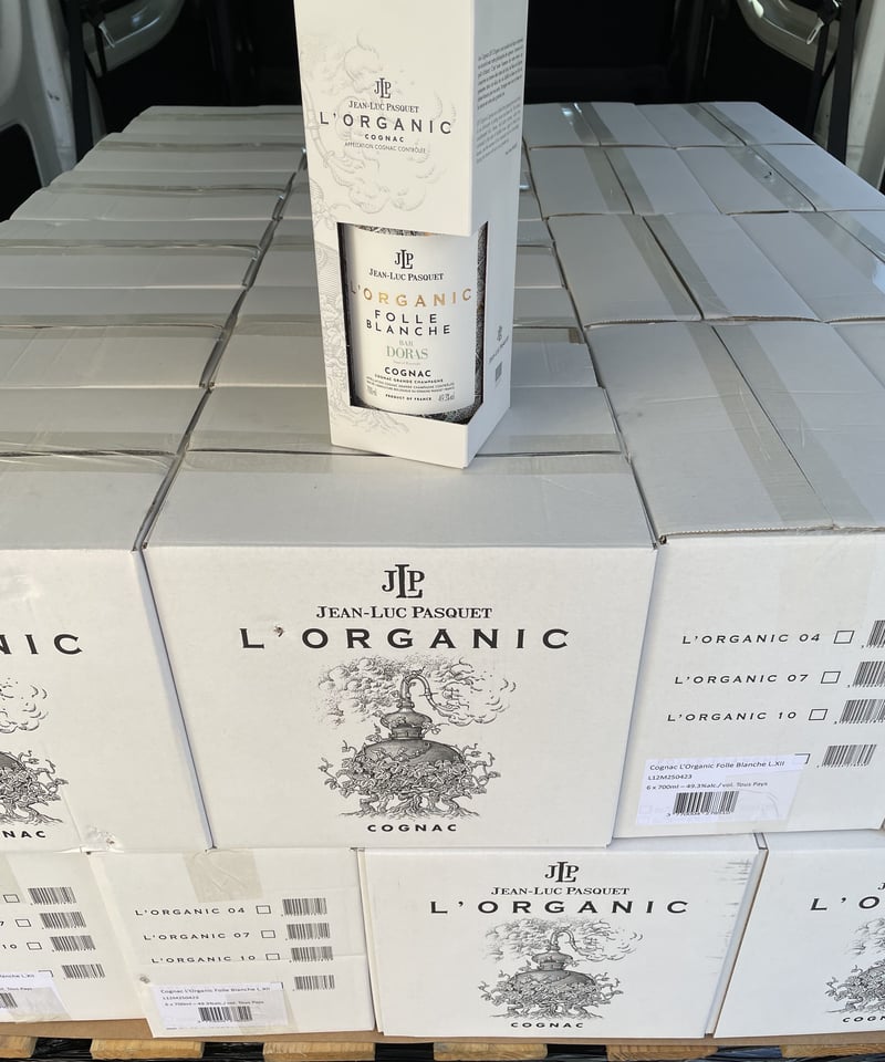 Cognac PASQUET L' Organic Folle Blanche L.Ⅻ pou