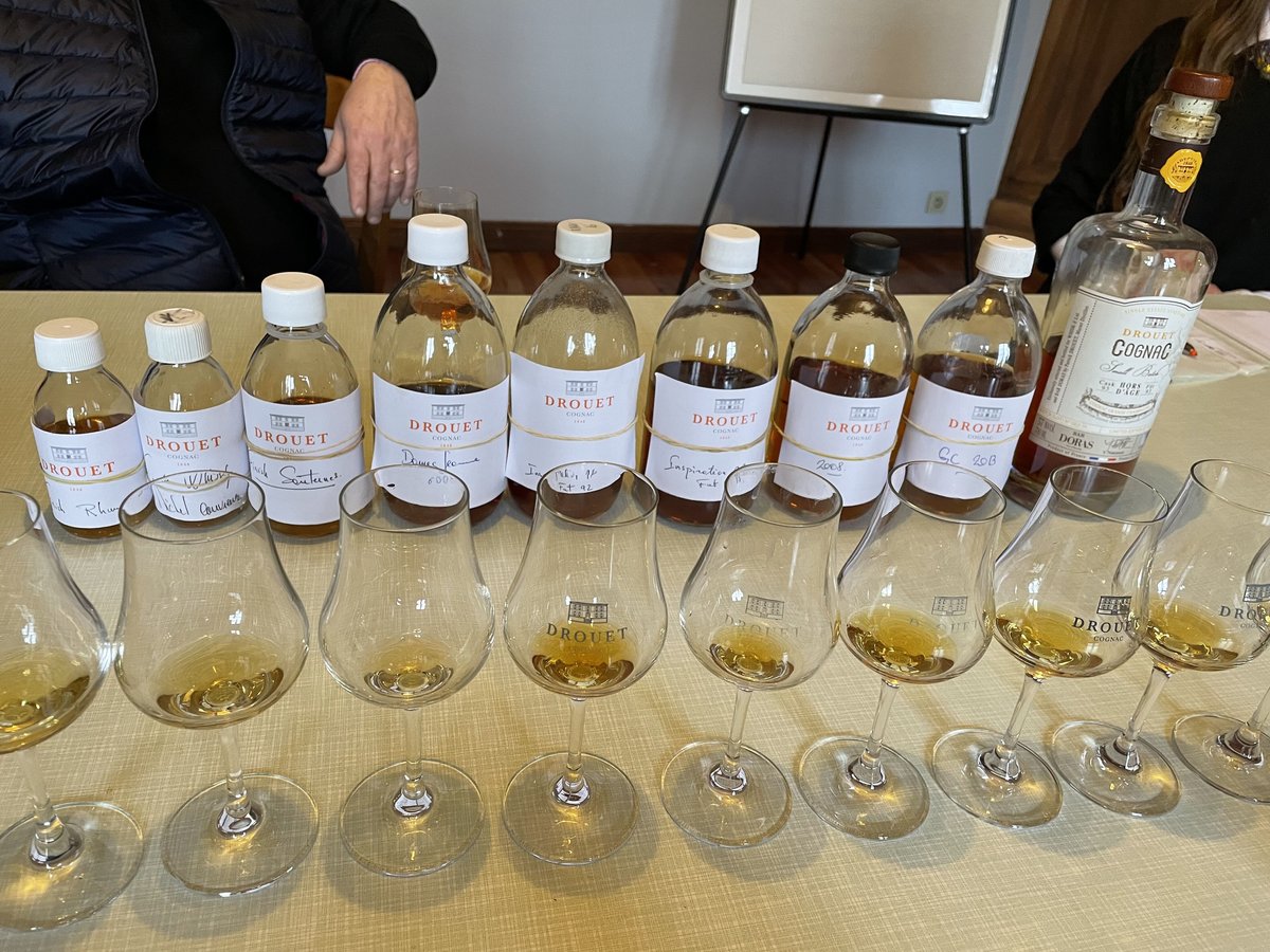 Cognac DROUET Lot ♯1960 Demijohn pour BAR DORAS