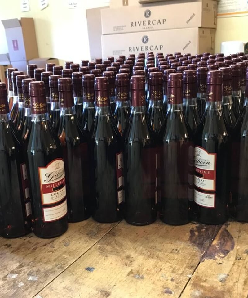 GIBOIN Cognac Borderies Millésime 1995【44.3%vol