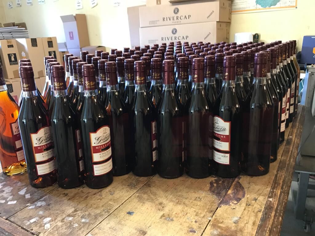 GIBOIN Cognac Borderies Millésime 1995【44.3%vol GIBOIN Cognac Borderies Millésime 1995【44.3%vol