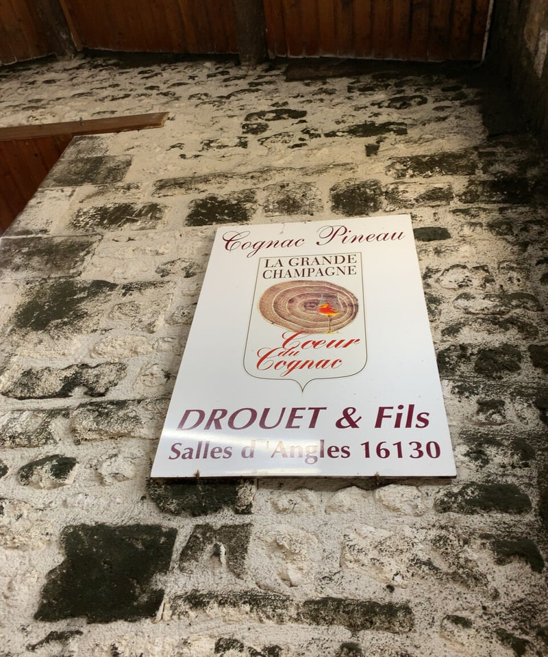 Cognac DROUET Lot ♯1960 Demijohn pour BAR DORAS Cognac DROUET Lot ♯1960 Demijohn pour BAR DORAS