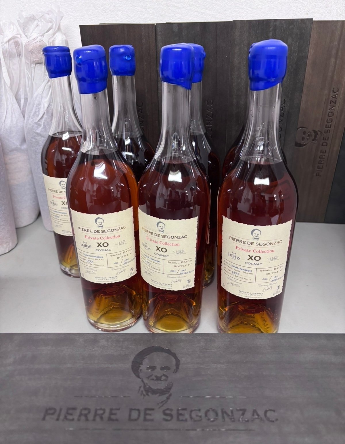 Cognac Pierre de Segonzac 1977 pour BAR DORAS 2
