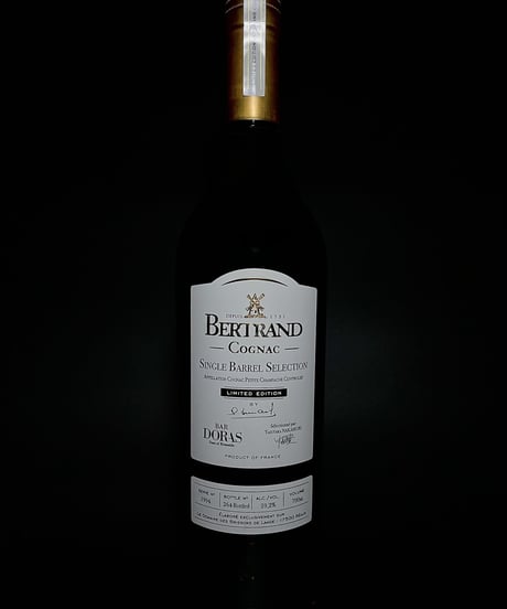 Cognac BERTRAND Single Barrel Selection Lot«1994» for BAR DORAS 264本限定 (700ml/59.2%vol)