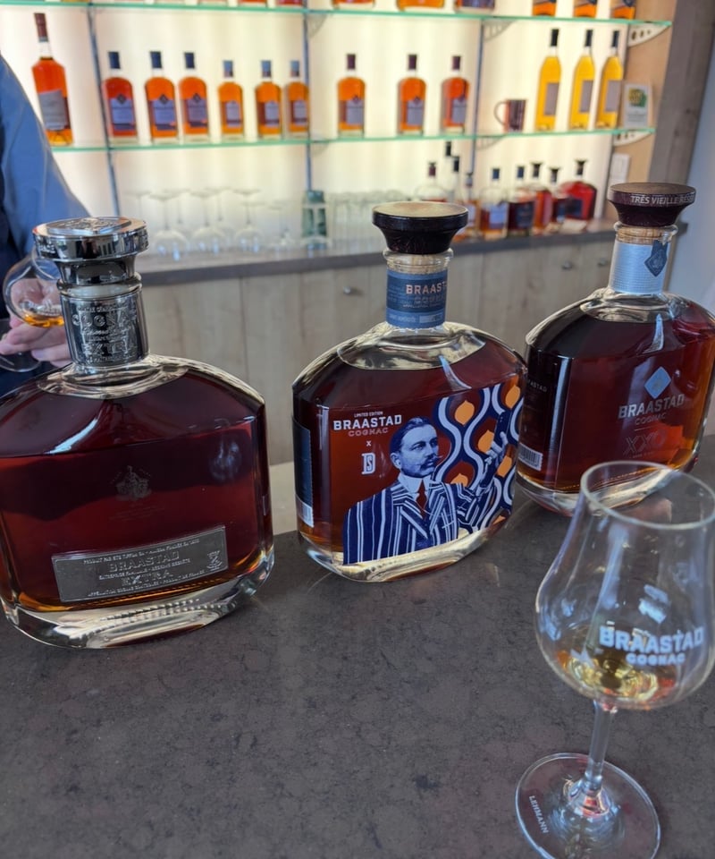 BRAASTAD Cognac Fins Bois Lot 90 pour BAR DORAS