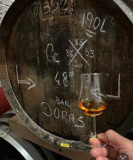 Cognac François VOYER 85/88/90/93 pour BAR DORAS 132本限定 (700ml/48%vol)