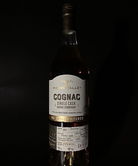 Cognac Château de Montifaud «Pierre Vallet» Grande Champagne 1973 pour BAR DORAS 144本限定