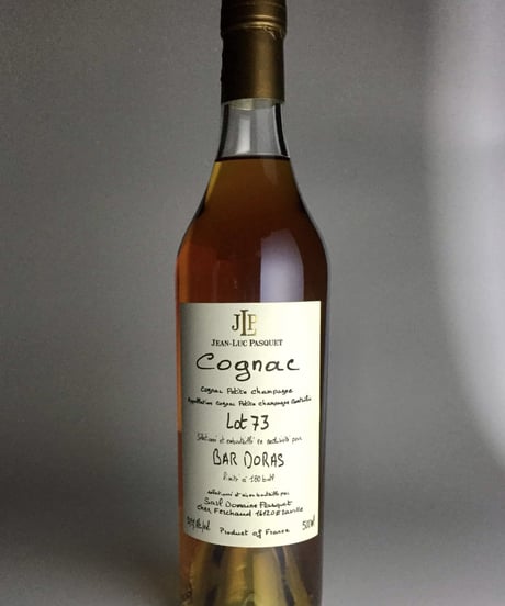 Cognac Jean-Luc PASQUET Lot73 Petite Champagne for BAR DORAS 180本限定