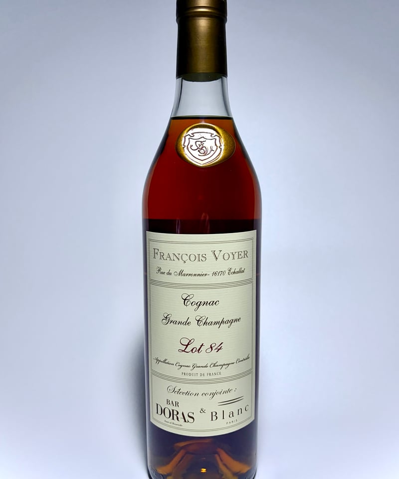 Cognac François VOYER Lot 84 pour BAR DORAS et