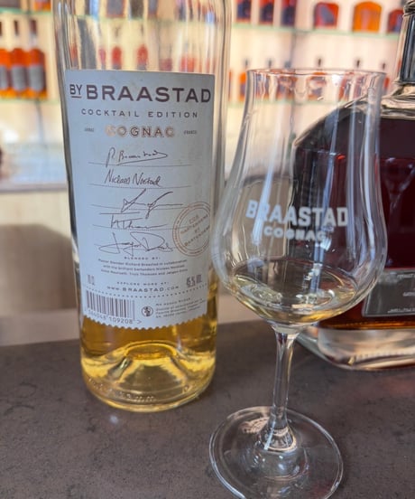 BRAASTAD Cognac Fins Bois Lot 90 pour BAR DORAS 240本限定 (700ml/53%vol)