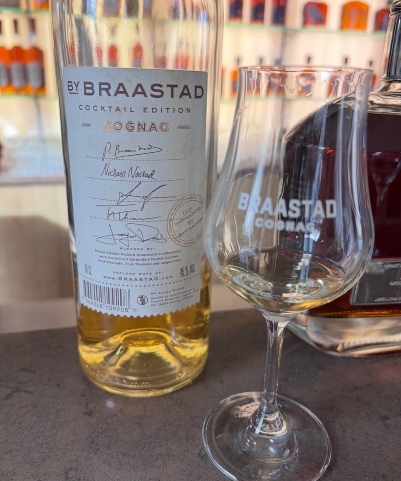 BRAASTAD Cognac Fins Bois Lot 90 pour BAR DORAS