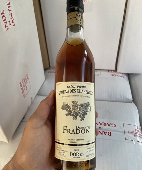 Domaine FRADON Extra Vieux Pineau des Charentes pour BAR DORAS 216本限定 (500ml/17.5%vol)