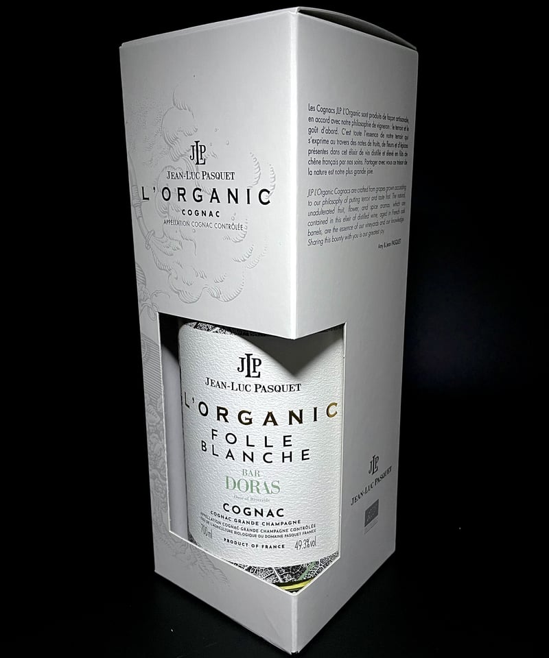 Cognac PASQUET L' Organic Folle Blanche L.Ⅻ pou
